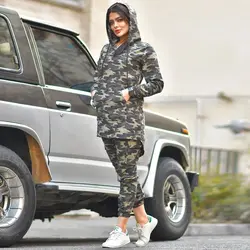 ست سويشرت شلوار چیريكی دخترانه مدل Afsane