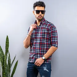 پیراهن مردانه چهار خونه مدل ADIR