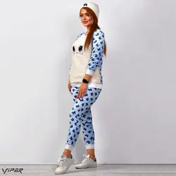 ست تیشرت و شلوار دخترانه مدل Sanaz