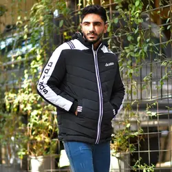 كاپشن مردانه Adidas مدل Enal(مشكی سفيد)