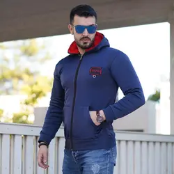 سویشرت مردانه کلاه خز رَنگو