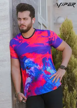 تیشرت مردانه تتلو مدل A.T