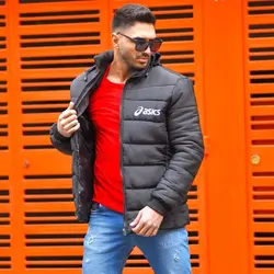 کاپشن مردانه مشکی هیراش