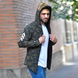 هودی مردانه کلاه دار بِرِین(ارتشی)