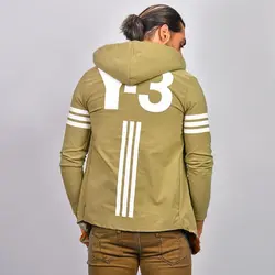 هودی مردانه مدل دیوید سبز یشمی