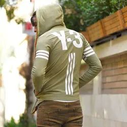 هودی مردانه مدل دیوید سبز یشمی