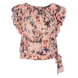 پیراهن مجلسی یقه گرد Karen Millen