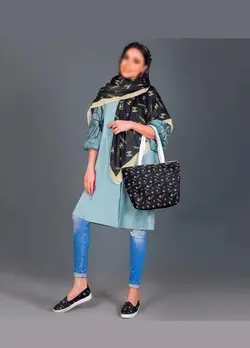 پکیج کیف و کفش و روسری دخترانه Chanel