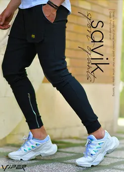 شلوار اسلش مردانه طرح SAVIK (طراحی به روز و جذاب)