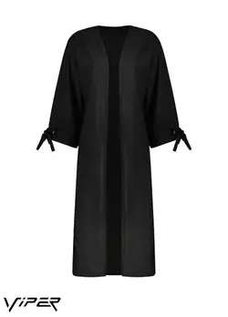 مانتو ساده زنانه(جلو باز + بدون کمربند)