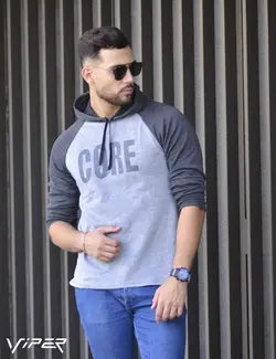 سويشرت مردانه كلاهدار CORE