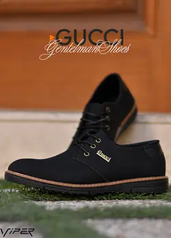 کفش مردانه طرح GUCCI (چرم هورس مرغوب و بادوام)