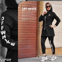 ست مانتو و شلوار طرح OFF WHITE (زیبا و با کیفیت)