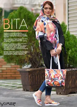 ست دخترانه طرح BITA (ست جذاب گل های رنگارنگ بهاری)
