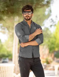 پیراهن مردانه Tommi (شیک و مجلسی) مدل 10817