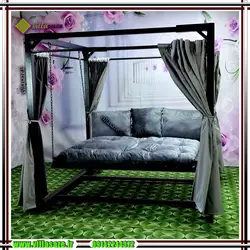 آلاچیق تابی بیتا - فروشگاه اینترنتی ویلاسازه آلاچبق تابی،تاب ویلایی