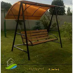تاب ویلایی،تابویلایی،تاب باغی،تاب فضای بازتاب ویلایی پونه سه نفره - فروشگاه اینترنتی ویلاسازه