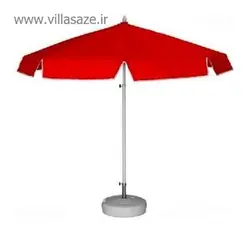 سایه بان چتری پایه وسط قطر 4 متری - فروشگاه اینترنتی ویلاسازه