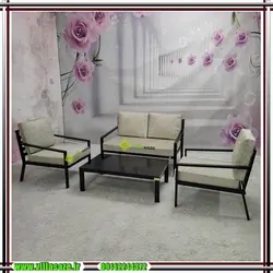 مبلمان فضای باز طرح کنزی ست 4 نفره - فروشگاه اینترنتی ویلاسازه