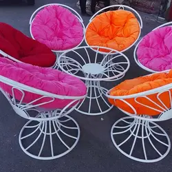 مبلمان فضای باز طرح طاووسی کد 33 ( 6 نفره ) - فروشگاه اینترنتی ویلاسازه -مبلمان ویلایی