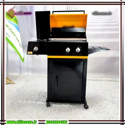 باربیکیو 50 سانتی گازی پلوپز دار و کابینت دار مدرن - فروشگاه اینترنتی ویلاسازه
