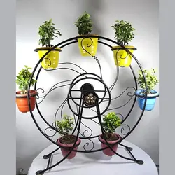 استند گل طرح دایره - فروشگاه اینترنتی ویلاسازه -انواع استند گل و جاگلدانی