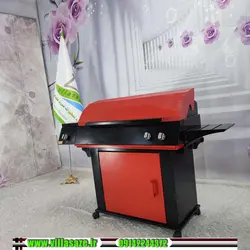 باربیکیو 100 سانتی پلوپز دار و کابینت دار - فروشگاه اینترنتی ویلاسازه