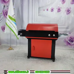 باربیکیو 90 سانتی کابینت دار و پلوپزدار - فروشگاه اینترنتی ویلاسازه