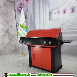 باربیکیو 90 سانتی کابینت دار و پلوپزدار - فروشگاه اینترنتی ویلاسازه