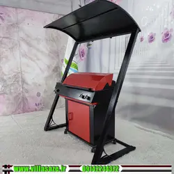 باربیکیو 80 سانتی کابینت دار و پلوپزدار مسقف - فروشگاه اینترنتی ویلاسازه