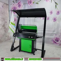 باربیکیو 90 سایبان دار و کابینت دار همراه پلوپز - فروشگاه اینترنتی ویلاسازه