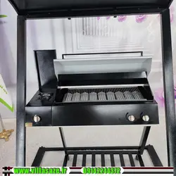 باربیکیو 90 سانتی سایباندار با پلوپز - فروشگاه اینترنتی ویلاسازه