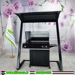 باربیکیو 80 با سایبان پلوپز و کابینت - فروشگاه اینترنتی ویلاسازه