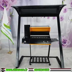 باربیکیو 70 سانتی پلوپزدار با سایبان - فروشگاه اینترنتی ویلاسازه