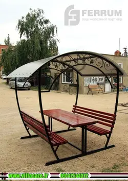 نیمکت فضای باز برلیان - فروشگاه اینترنتی ویلاسازه