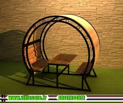 نیمکت سایباندار مارال - فروشگاه اینترنتی ویلاسازه