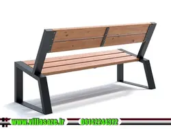 نیمکت فضای باز مبین - فروشگاه اینترنتی ویلاسازه