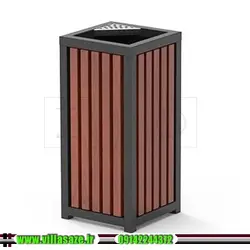 سطل زباله ویلایی مدل ماهور - فروشگاه اینترنتی ویلاسازه