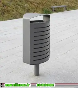 سطل زباله شهری ماهان - فروشگاه اینترنتی ویلاسازه