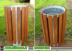 سطل زباله پارکی کد 20 - فروشگاه اینترنتی ویلاسازه