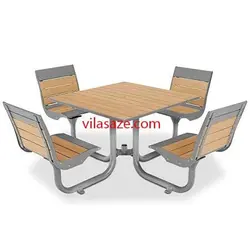 نیمکت چهار نفره صبحانه خوری طرح نورا