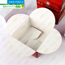 جعبه همبرگر بیرون‌بر مدل گلبرگ