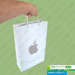 ساک خرید گلاسه 170 گرم روکش سلفون کد V1
