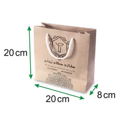 ساک خرید کرافت 120 گرم کد K4