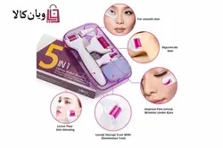 درمارولر تیتانیومی پنچ کاره Derma roller 5 in 1