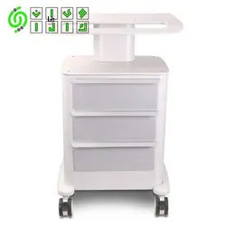 ترالی پزشکی سه کشویی پوست و زیبایی
