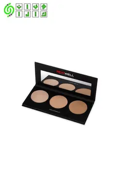 پالت هایلایتر 3 رنگ نیو ول سری جدید سفارش اروپا