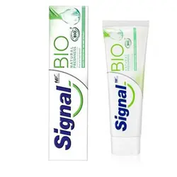 خمیر دندان سیگنال bio مدل natural freshness حجم ۷۵میل
