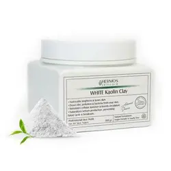 ماسک خاک رس سفید هرموس حجم ۳۰۰ گرم