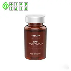 کوکتل تقویت و رشد مو توسکانی مدل Toskani Hair cocktail plus